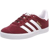 adidas Gazelle, Zapatillas de deporte Unisex niños, Rojo (Collegiate Burgundy/Footwear White/Footwear White 0), 30 EU