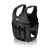 Chaleco Ajustable Chaleco con Peso Extraíble 50 Kg Chaleco Ajustable Ponderado para Entrenamiento Entrenamiento Físico (Vacío)
