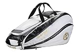 Duruss Paletero Raquetero Scampini con Aislante Térmico Pádel, Adultos Unisex, White/Black, Talla única