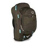 Osprey Fairview 55 Women's Travel Pack with 13L Detachable Daypack - Misty Grey (WS/WM)