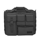 BAIGIO Mochila Bandolera Militar Táctica Multifunción Maletín para Portátiles Messenger Bag Bolsa de Mensajero Grande Bandolera Hombre para iPad Bolso para Ordenador