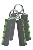 Schildkröt Fitness Set de 2 Entrenadores de Mano e Antebrazo, Verde/gris, 960022