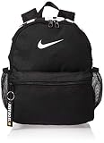 NIKE Y Nk Brsla JDI Mini Bkpk Mochilla de Deporte, Unisex niños, Black/Black/(Glossy White), MISC