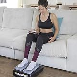 ECODE Ejercitador de Piernas Vidastep, Permite Caminar Mientras Estamos Sentados, con Mando a Distancia, Programas y MP3 ECO-4060