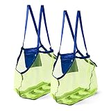 Bramble Set de 2 Bolsas de Malla para la Playa Juguetes de Niños/Toallas etc.