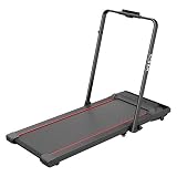 Cinta de Correr Caminar Plegable con Mando Controlables y Pantalla LED, Correr Cinta,Cinta Fitness Correr,Velocidad 1-12 km/h Ajustable, Cinta de Correr Caminar Profesional para el Hogar - ACGAM T02P