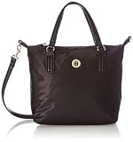 Tommy Hilfiger Poppy, Bolso para Mujer, Black, Medium