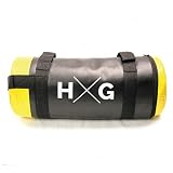 JOWY Bolsa rellena de Arena Bolsa de Piel Sintética MMA Boxeo de 15kg | Saco bulgaro de Arena Fitness para Entrenamiento Funcional