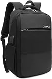 XQXA Mochila para Ordenador portátil con Puerto de Carga USB y Puerto para Auriculares,Mochila Hombre para Estudiantes de Colegio y Universidad, Compatible con portátil de 15,6 Pulgadas