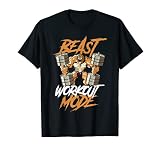 León Beast Workout Mode Mancuernas Gym Beast Fitness Leon Camiseta