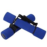 DAUERHAFT Entrenamiento Muscular 4.4lb con Correas Mancuernas Ligeras de Fitness, para Ejercicio de Gimnasio