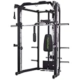 Tunturi Full Smith-Máquina, Unisex Adulto, Verde, Plateado, Negro, 1