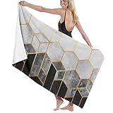 Yaxinduobao Cactus Silhouette Whitae and Black Soft Toalla de baño Highly Absorbent Multipurpose Towels Oversized Toalla de Playa for Travel Bathroom Hotel Gym SPA 31'x 51'