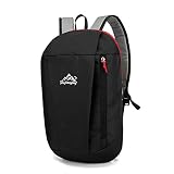SKYSPER Mochila Casual 10L Mochila de Senderismo Ultraligera Impermeable para Escolar Niño Mujeres Hombres para Ocio Viajes Escolares Deportes al Aire Libre Ciclismo Bicicleta Multifuncional