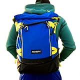 Nonbak Mochila Gibraltar con 10 Compartimentos uno de Ellos Water Repellent. Mochila Multifuncional 35L Extensibles a 45L Natación, triatlón, montaña