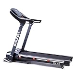 SALTER Cinta de Correr Velocidad 18km/h Máximas prestaciones mínimo Espacio, Marcador LCD, Sistema amortiguación periferico, programas establecidos, Uso doméstico sin limitación de Horas.