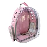 King Boutiques Portátil del Gato del Perro casero Compañías de Transporte Ventana Astronauta Bolsa de Gato Mochila Cápsula Espacial Transpirable Bolsa del Animal doméstico