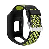 chaoxiner Correa de silicona suave a prueba de golpes para TomTom 1 Multi-Sport GPS HRM CSS AM Cardio Runner Watch Accesorios