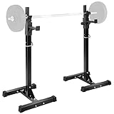 Soporte Para Pesas,Soporte De Pesas Ajustable Para Sentadillas,Para Entrenamiento de Fuerza, en Casa, Gimnasio, Soporte Para Mancuernas, Soporte Para Sentadillas Soporta 250 Kg