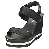 Calvin Klein Sling PES Mujeres Sandalias Cuna Black - 41 EU