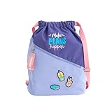 Mr. Wonderful Sack Bag-Make Plans Happen, Multicolor, Talla única