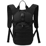 Bioasis Mochila de Ciclismo Impermeable 18L Unisexo Respirable Mochila de Hombro para Ciclismo Montañismo Viajes
