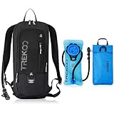 Wanxian Mochila de Ciclismo de 10L con Bolsa de Agua de 2L Mochila de Hombro Ultraligera Transpirable Impermeable y Unisex para Viajes de Ciclismo de Montaña