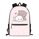 Showudesigns Mochila escolar para adolescentes y niñas, bolsa de libros de escuela primaria personalizada, para estudiantes, niños, 15,6 pulgadas, impermeable