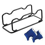 YIKANLIA Soporte para Mancuernas, Soporte De Almacenamiento De Pesas, Pequeño De Estante De Mancuerna Duradera Compacta, Equipo de Fitness En El Hogar Barbell Storage Stand Gym Dumbbell Rack,Negro,L
