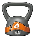 Body Sculpture 4KG Kettlebell [Naranja] Gris/Naranja BW117-04