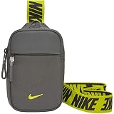 NIKE Sportswear Essentials, Riñonera Unisex Adulto, Gris Hierro, Negro y ciber, Small