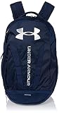 Under Armour Hustle 5.0, mochila para portátil unisex, Azul (Academy / Academy / Silver), Taglia unica