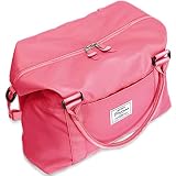 Bolsa de Viaje para Deportes, Gimnasio, Deportes, Bolso de Hombro, Bolsa de Fin de Semana al Aire Libre, Bolsa de Viaje para computadora portátil de 15.6 Pulgadas para Mujer