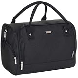 LCP Kids Sydney Negro Bolsa de pañales del bebé com cambiador impermeable con asas et correa regulable