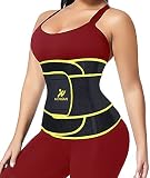 NINGMI Faja Reductora Mujer de Neopreno Corset Reductor, Fajas Reductoras Adelgazantes Mujer para Gimnasio, Cinturón Lumbar Abdominal de Ayuda para Sudar y Hacer Deporte, Faja Lumbar Mujer Cinturilla