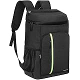 Besrey Mochila Térmica, Mochila Nevera Bolsa térmica Grande, Mochila Portatil de Doble Capa, Ligera, Impermeable, para Comida Almuerzo Playa Trabajo Picnic Camping