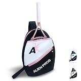Alien Pros - Mochila de tenis ligera para tu raqueta y otros elementos esenciales, bolsa de pala de tenis, bolsa de bandolera para hombres y mujeres