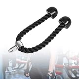Yosoo Health Gear Cuerda Tríceps, Cuerda para Entrenamiento Trabajos Pesados para Conexión de Máquina de Cable de Gimnasio Múltiple