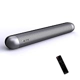Winnes Barra de Sonido Portátil,Barra de Sonido Portátil con Subwoofer,Altavoces Bluetooth 5.0 con Control Remoto,Inalámbrica,50 W,105 DB,Sonido Envolvente 3D, Equipo Óptico/Auxiliar, USB