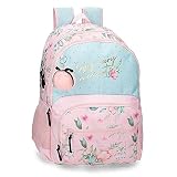 Movom Enjoy Every Moment Mochila Doble Compartimento con Carro Multicolor 33x46x17 cms Poliéster 25,81L