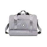 Daabliz - Bolsos 40x20x25 Ryanair y Vueling - Bolsa Viaje/Maleta De Cabina Hombre Mujer Juvenil - Viajes Negocios Diaria Casual - Gran Capacidad 20l, Mochila Antirrobo, Impermeable (Gris)