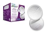 Philips Avent SCF254/61 - Discos absorbentes de lactancia desechables, pack de 60 discos absorbentes para usar de día o de noche, Blanco