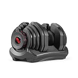 Bowflex SelectTech 1090 Ajustable Dumbbell (Single), Negro