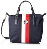 Tommy Hilfiger - Poppy Small Tote Stp, Bolsos totes Mujer, Azul (Corporate), 23x15x22 cm (B x H T)