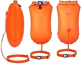 Youool Boya De Natación Swim Buoy Estanca Bolsa Seca Dry Bag Inflable al Nadar en el mar y en el Lago para Kayak