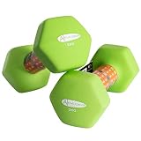 Grandma Shark Active Forever Mancuernas hexagonales (par), Mancuernas Antideslizantes Impermeables de Neopreno 2 × 1 kg 2 kg 3 kg 4 kg 6 kg 8 kg (2×3kg)