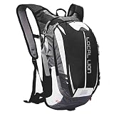 Local Lion 18L Mochila de Ciclismo de Hidratación Deportes al Aire Libre de Senderismo Excursion Multifuncional Nylon para Unisex Color Negro