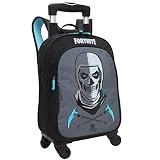 FORTNITE Mochila Adaptable con Trolley, Unisex niños, Multicolor, 31X42X15