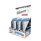 Nutrisport - Sprint Gel, Energía Rápida, Azúcares de Rápida Absorción, Acido Lipoico, Caja de 24, 24x30 gr