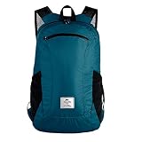 Naturehike Ultraligera Mochila Plegable 18L Pequeña Mochila de Senderismo para Mujeres Hombres Impermeable Mochila para Escalar Camping Ciclismo Bicicleta de Viaje de Negocios (índigo)